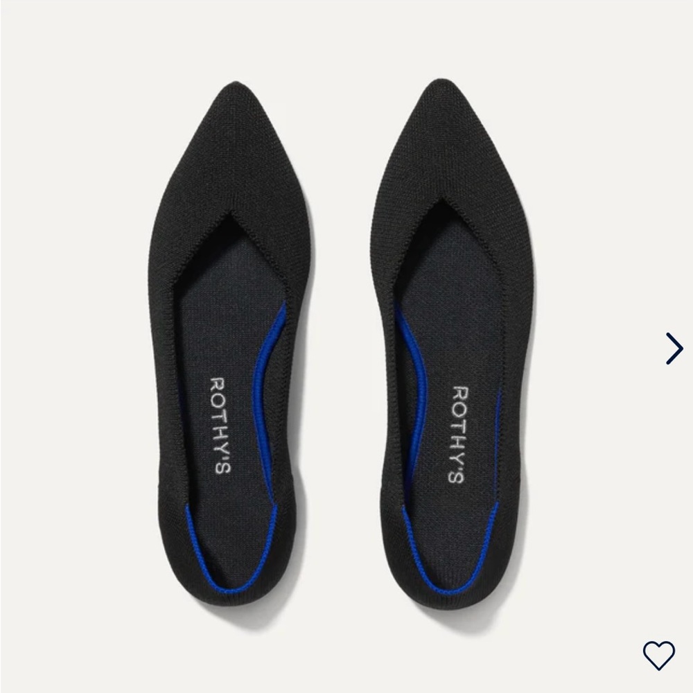 Brand new black Rothy’s Point 1